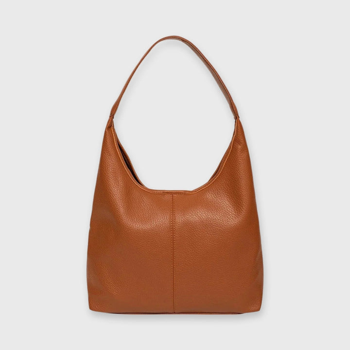 Sac hobo Jolie cognac vu de face