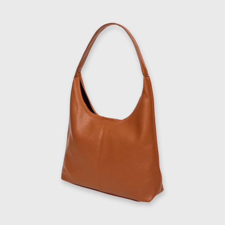 Sac hobo Jolie cognac, photo détail