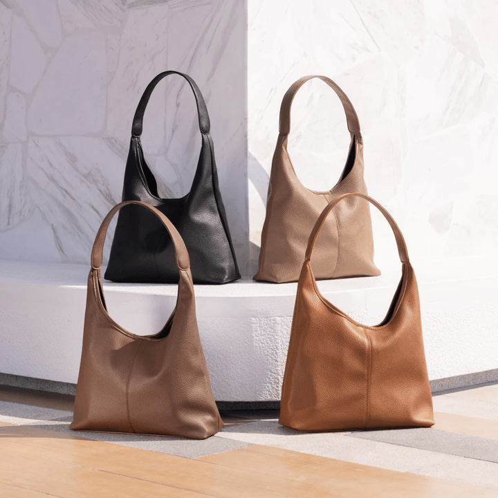 Sac hobo Jolie cognac en situation