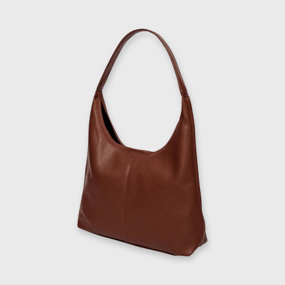 Sac hobo Jolie brun foncé, photo détail