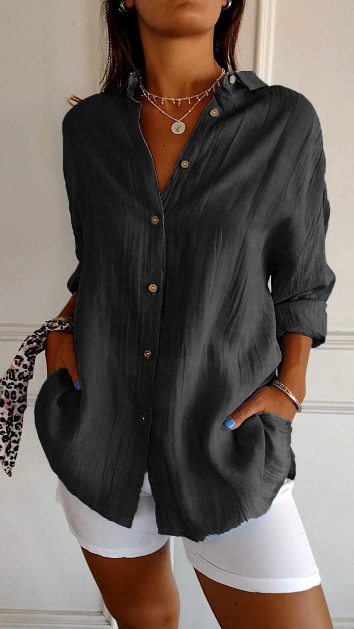 Vinciane | Chemise longue à l&