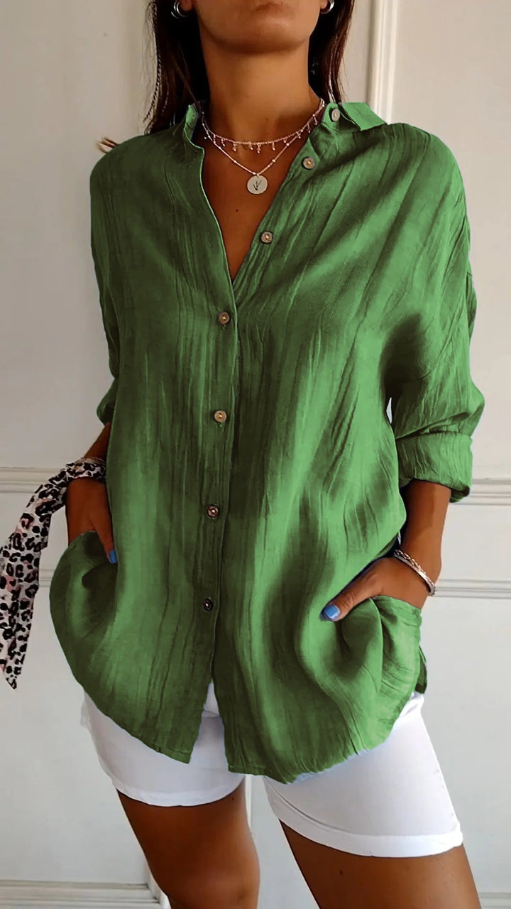 Vinciane | Chemise longue à l&