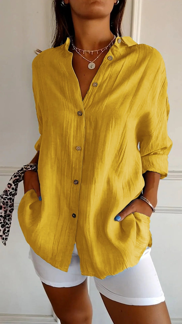 Vinciane | Chemise longue à l&
