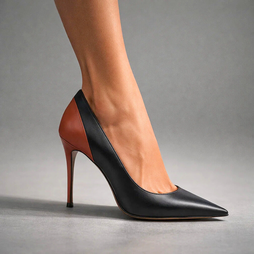 Rosemonde | Escarpins pointus color block