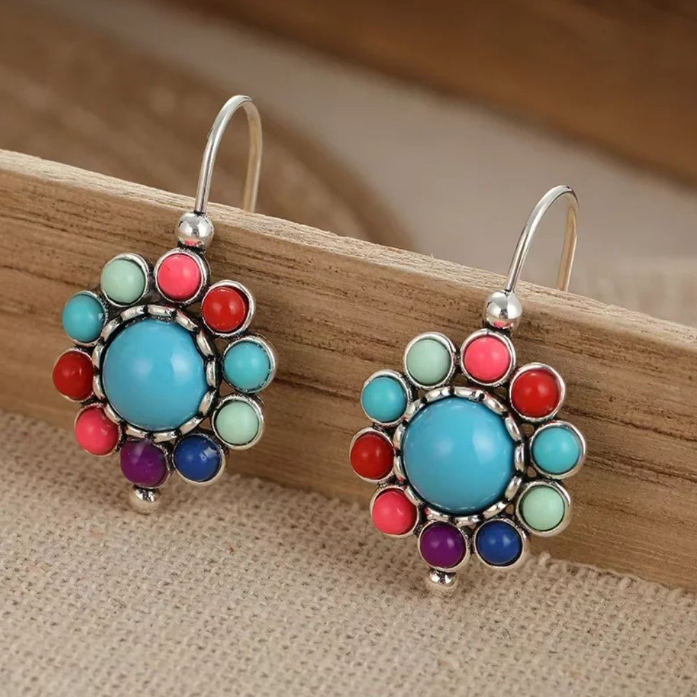 Fleur Colorée | Boucles d&