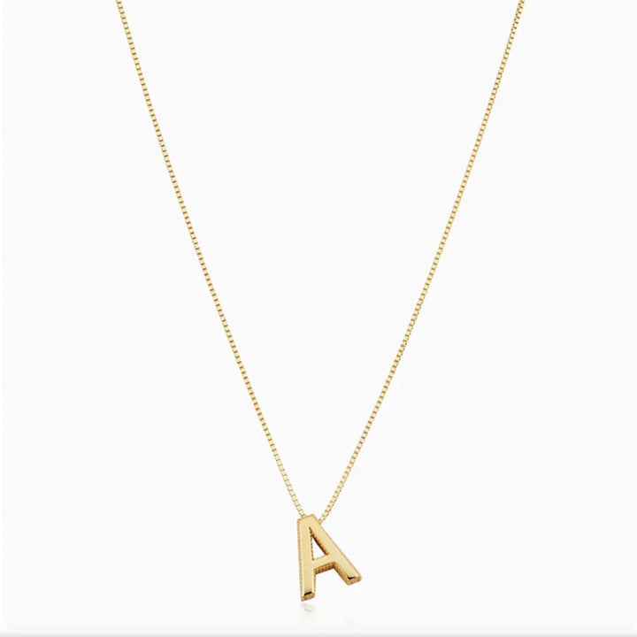 Lettre | Collier avec initiale – Vue 01
