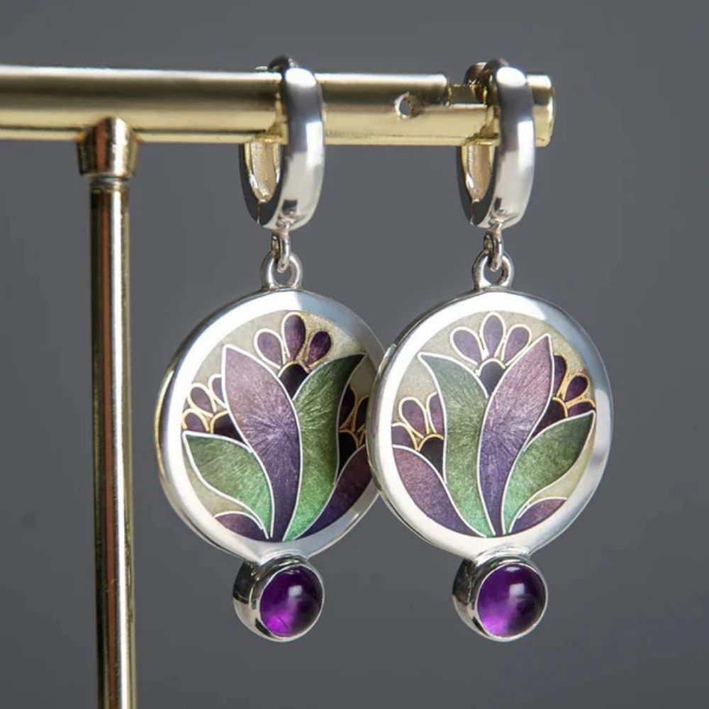 Bohème Violet | Boucles d&
