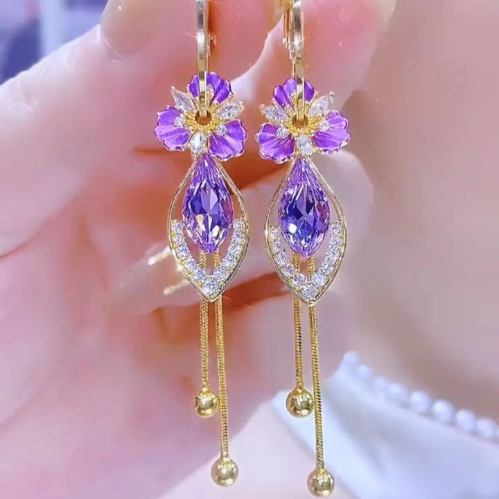 Fleur Violette | Boucles d&