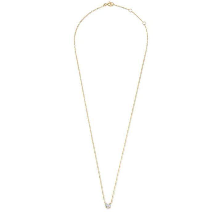Clarisse | Collier avec pierre claire solitaire – Vue 02