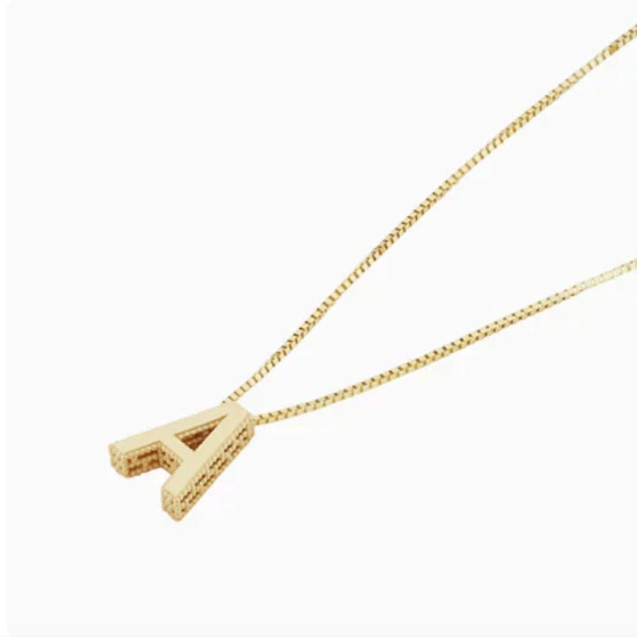 Lettre | Collier avec initiale – Vue 02