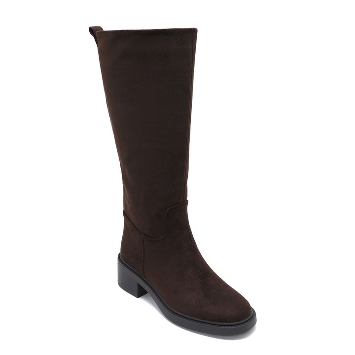 Pénélope | Bottes classiques marron foncé
