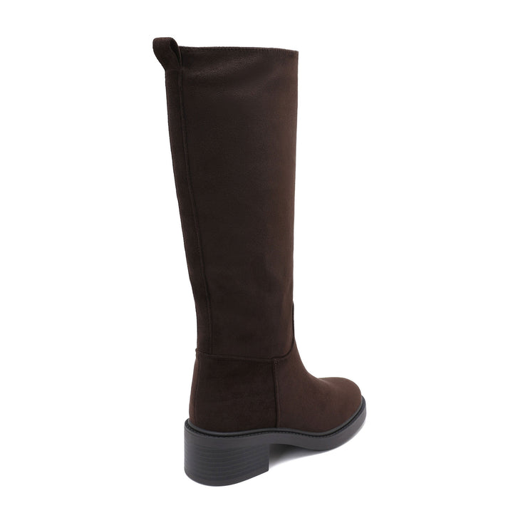 Pénélope | Bottes classiques marron foncé