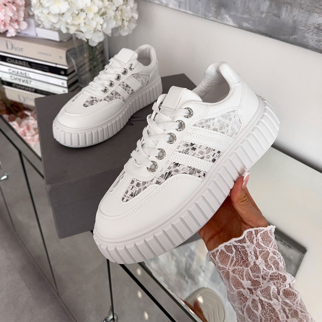 Solange | Baskets blanches classiques