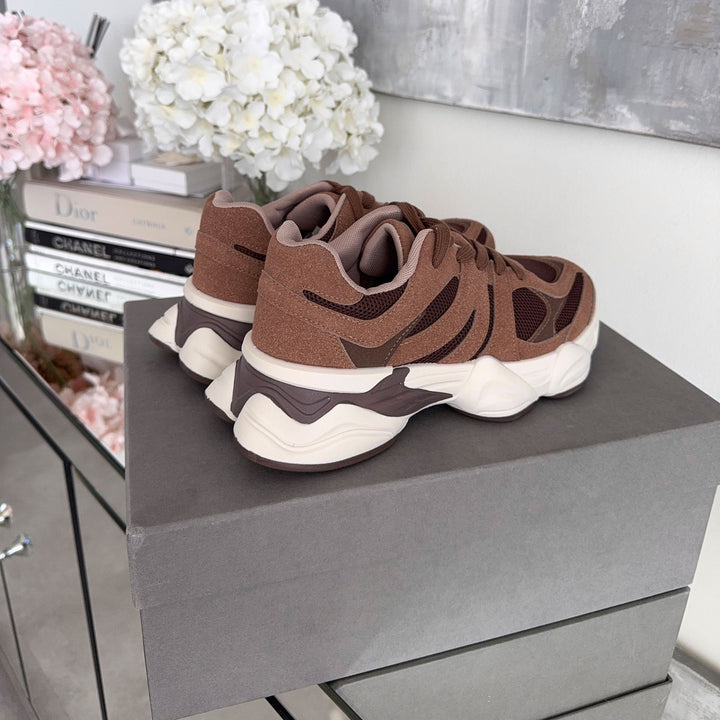 Mélodie | Baskets marron confortables
